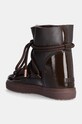 Boty Kožené sněhule Inuikii Gloss Wedge 75203.007.Brown hnědá