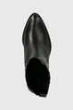 μαύρο Δερμάτινες μπότες τσέλσι Bianco BIACAROL