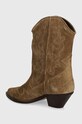 Încălțăminte Bianco cizme de cowboy din piele intoarsa BIAISABEL 11301444 maro