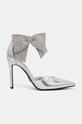 Steve Madden pantofi cu toc Deville SM11003196.751 argintiu AW24