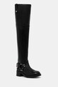 Steve Madden ghete de piele Bosal pana la 5 cm negru SM11003230.017