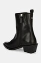 Obuv Kožené členkové topánky Steve Madden Xylena SM11003317.017 čierna
