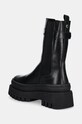 Încălțăminte Steve Madden ghete chelsea de piele Crusher SM11003328.001 negru