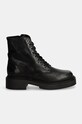 Steve Madden bocanci de piele Chiney SM11003204.017 negru AW24