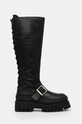 Steve Madden cizme Chez SM11003236.017 negru AW24