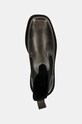 Кожаные полусапоги Steve Madden Churro серый SM11003363.DGL