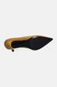 Tory Burch stilettos de piele Double T Buckle Pump 155737.200 maro