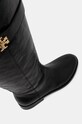 Vysoké čižmy Tory Burch T Lock Riding Boot 158799.006 čierna