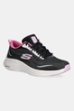 Skechers tornacipő VAPOR FOAM SMOOTH szintetikus fekete 150028