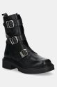 Steve Madden botine Clipper cu snur negru SM11003402.017