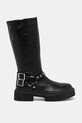 Kožne čizme Steve Madden Gayet SM11003411.017 crna AW24