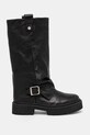 Steve Madden ghete de piele Godiva SM11003413.017 negru AW24