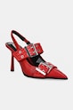 Δερμάτινες γόβες Steve Madden Riesling στιλέτο κόκκινο SM11003441.607