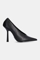 Kožne štikle Steve Madden Sedona SM11003443.017 crna AW24