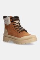 Pepe Jeans bocanci din piele intoarsa PLS50538 pana la 5 cm maro PLS50538