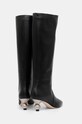 Кожаные сапоги Weekend Max Mara ASSIRO чёрный 2425796015600.B.ASSIRO