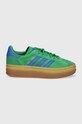 adidas Originals sneakersy Gazelle Bold W IE1370 zielony AW24