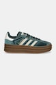 adidas Gazelle Bold Mineral Green Velvet IG4391 turquoise AW24