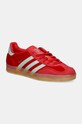 adidas Gazelle Indoor Better Scarlet Hazy Green faux suede red IG6786