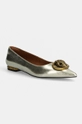 Μπαλλαρίνες Kurt Geiger London Chelsea Point Flat χρυσαφί 3418561109.GOLD