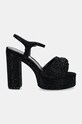 Kurt Geiger London sandale Kensington Platform Sdl 9798809609.BLK negru AW24