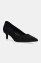 Kurt Geiger London pantofi cu toc Kensington Flexi 45 kitten negru 3492100609.BLACK