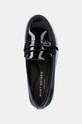 Шкіряні мокасини Kurt Geiger London Mayfair Flatform Loafer чорний 3518100309.BLACK