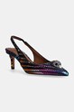 Kurt Geiger London pantofi cu toc Belgravia Sling Back subțire multicolor 9786909979.BLKOTH