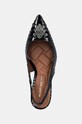 Kurt Geiger London stilettos de piele Belgravia High Sling negru 3422800719.BLACK