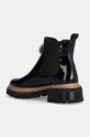 Încălțăminte Kurt Geiger London ghete chelsea de piele Belgravia Chelsea Boot 3491900309.BLACK negru