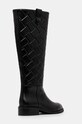 Взуття Шкіряні чоботи Kurt Geiger London Kensington Quilt High Leg 3453800109.BLACK чорний