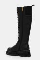 Обувки Кожени ботуши Kurt Geiger London Chelsea Combat Knee Boot 3516600109.BLACK черен