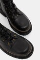 Kurt Geiger London ghete de piele Chelsea Combat Knee Boot 3516600109.BLACK negru