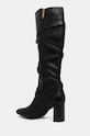 Obuv Kožené čižmy Kurt Geiger London Mayfair Strappy Knee Boot 3483800109.BLACK čierna