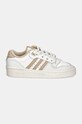 adidas Originals sneakersy skórzane Rivalry Low W JH6726 beżowy AW24