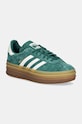 adidas Gazelle Bold Collegiate Green suede green JI0325