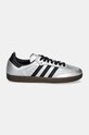 adidas Originals leather sneakers Samba OG W JI4218 silver AW24