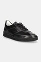 MM6 Maison Margiela sportcipő velúr bőr fekete S59WS0212.P7984