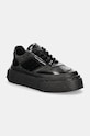 MM6 Maison Margiela sneakers piele întoarsă negru S59WS0221.P7985