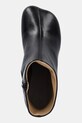 Kožené kotníkové boty MM6 Maison Margiela černá S59WU0235.P3628