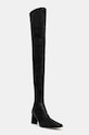 MM6 Maison Margiela csizma magas fekete S66WW0089.P7973