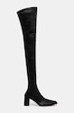 MM6 Maison Margiela csizma S66WW0089.P7973 fekete AW24