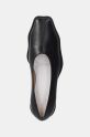 MM6 Maison Margiela ballerine in pelle nero S66WZ0034.P3628