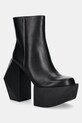 Шкіряні черевики United Nude Stage Boot без утеплення чорний 107530116