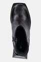 Шкіряні черевики United Nude Stage Boot чорний 107530116