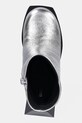 Шкіряні черевики United Nude Stage Boot срібний 1075314116