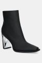 Kožené členkové topánky United Nude Poly Bootie Hi nezateplené čierna 1086301191