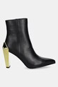 United Nude cizme de piele Gem Bootie Hi 1087756216 negru AW24