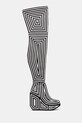 United Nude cizme Wa Long Boot Hi 1087851082 negru AW24