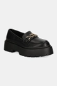 Twinset mocasini imitatie de piele negru 242TCP060.00006